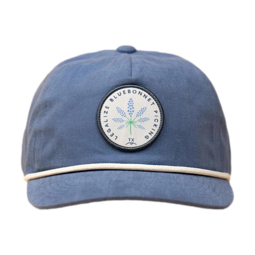 THC Provisions Legalize Bluebonnet Picking Guadalupe Snapback Hat BLUEJEAN 